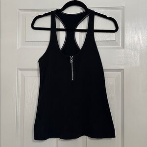 Lululemon Cool Racerback *Zipper Black 6